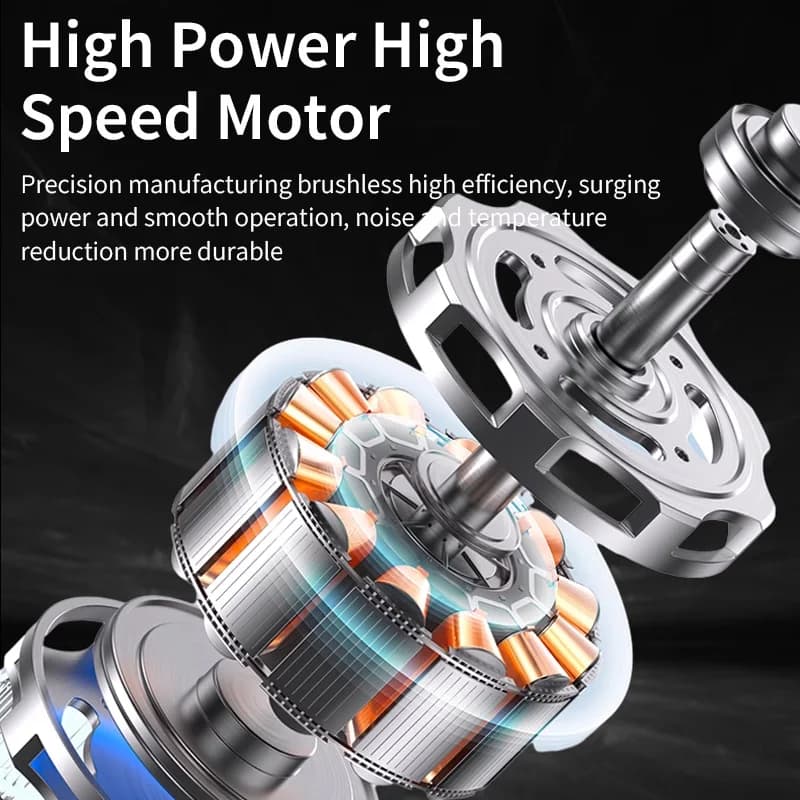 Makita 18V Brushless Die Grinder | 35,000 RPM Variable Speed | 6mm Collet | Professional Rotary Tool - Thumbnail 2