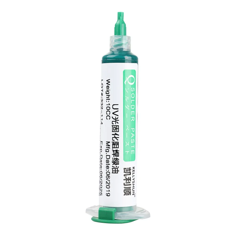 Professional-Grade UV-Curing Solder Mask | 10ml PCB & BGA Insulation Paste | Protective Flux for Circuit Boards - Thumbnail 2