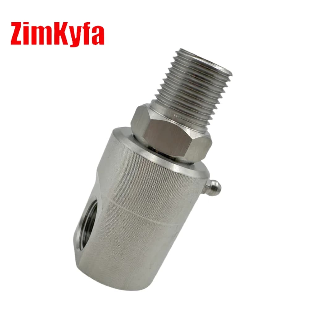 1/2 Heavy-Duty Hose Reel Swivel | Industrial-Grade Steel Fitting for Home & Workshop - Thumbnail 6