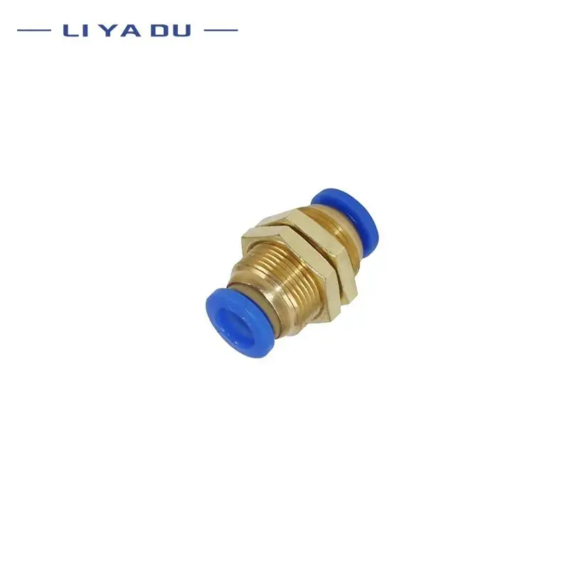 Push-to-Connect Pneumatic Fittings | 4-10mm OD Tube | Quick-Connect Air & Water Hose Couplings - Thumbnail 4