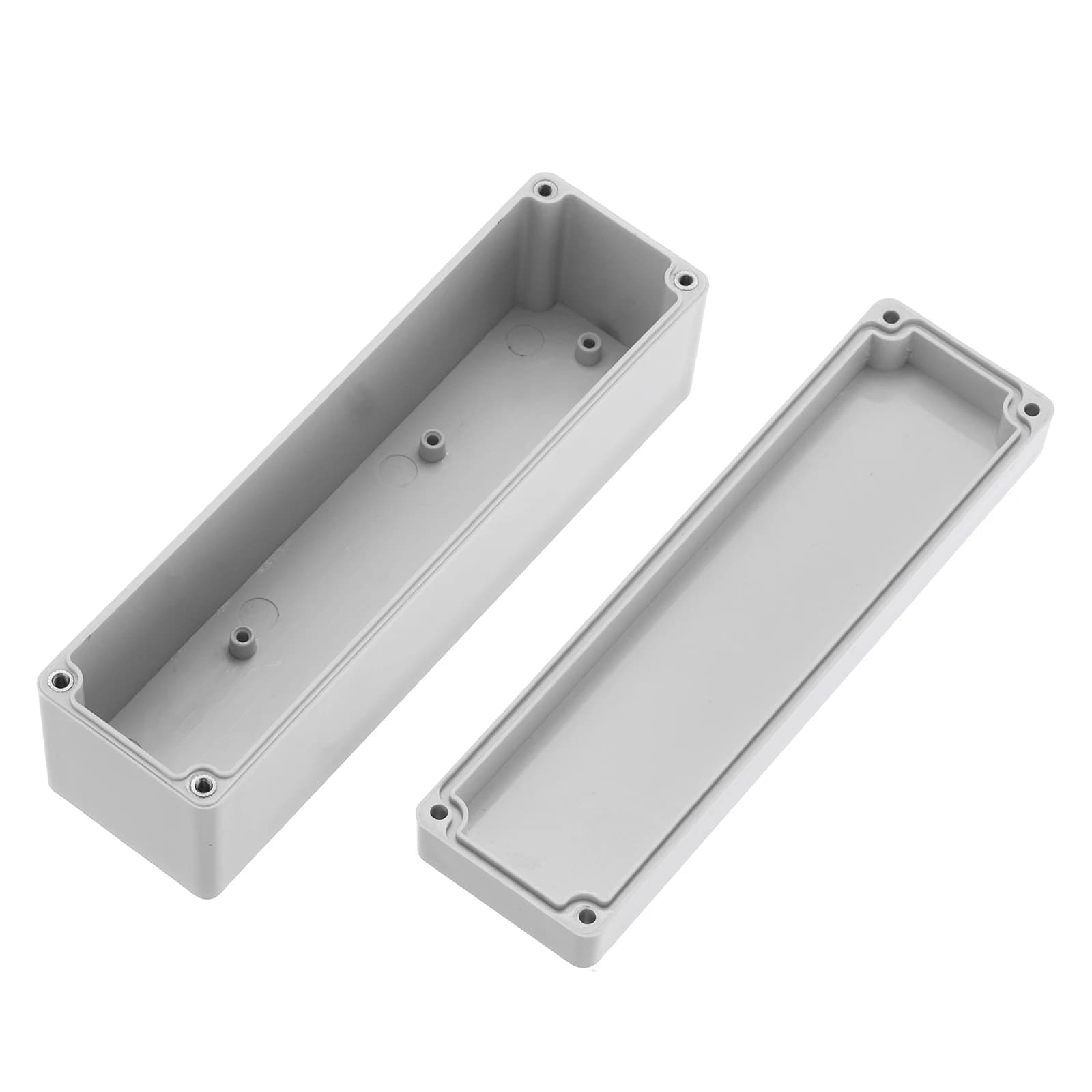 Electrical Junction Box Set | 4-Piece ABS Enclosure Kit | Dustproof & Secure Wiring Solution - Thumbnail 3