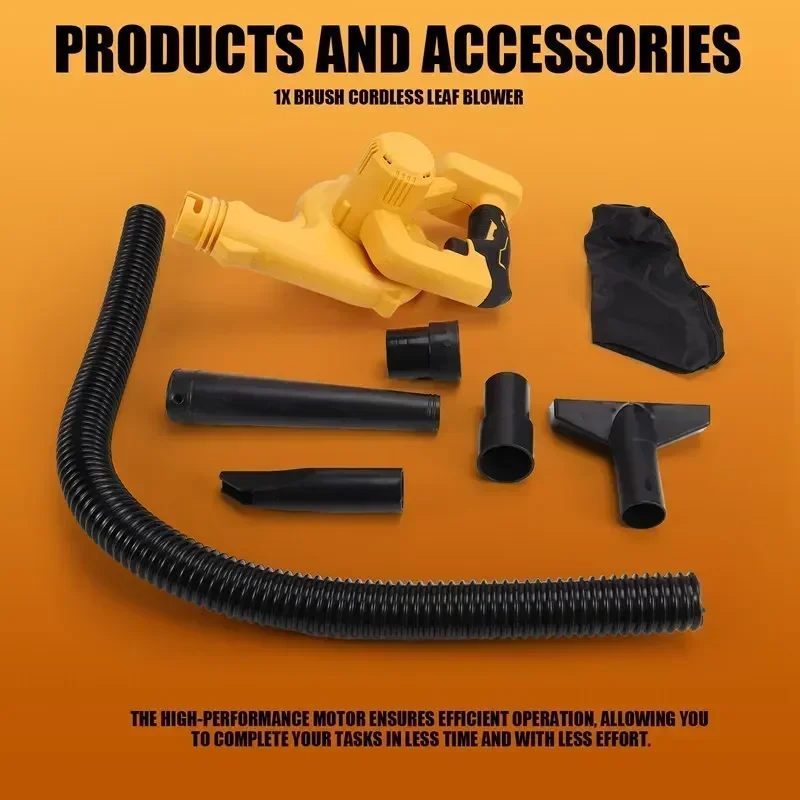 DeWalt Cordless Blower & Vacuum | 18V/20V Battery Powered | Multi-Surface Dust & Debris Cleaner - Thumbnail 2
