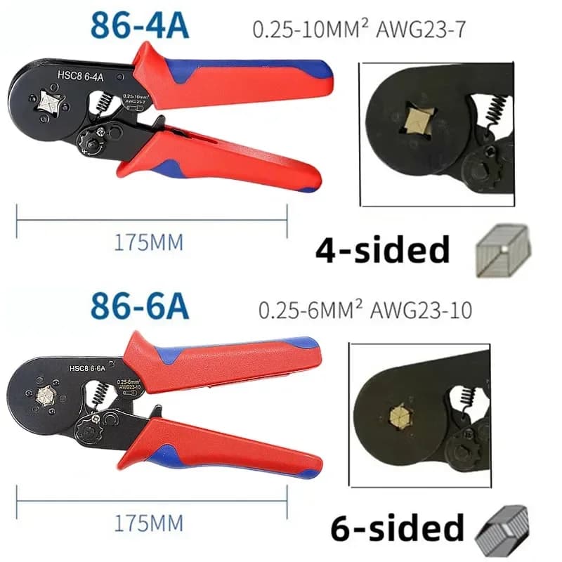 Wire Crimping Kit | 300-2120 Insulated Terminals & Pliers | Electrical Connector Set - Thumbnail 4