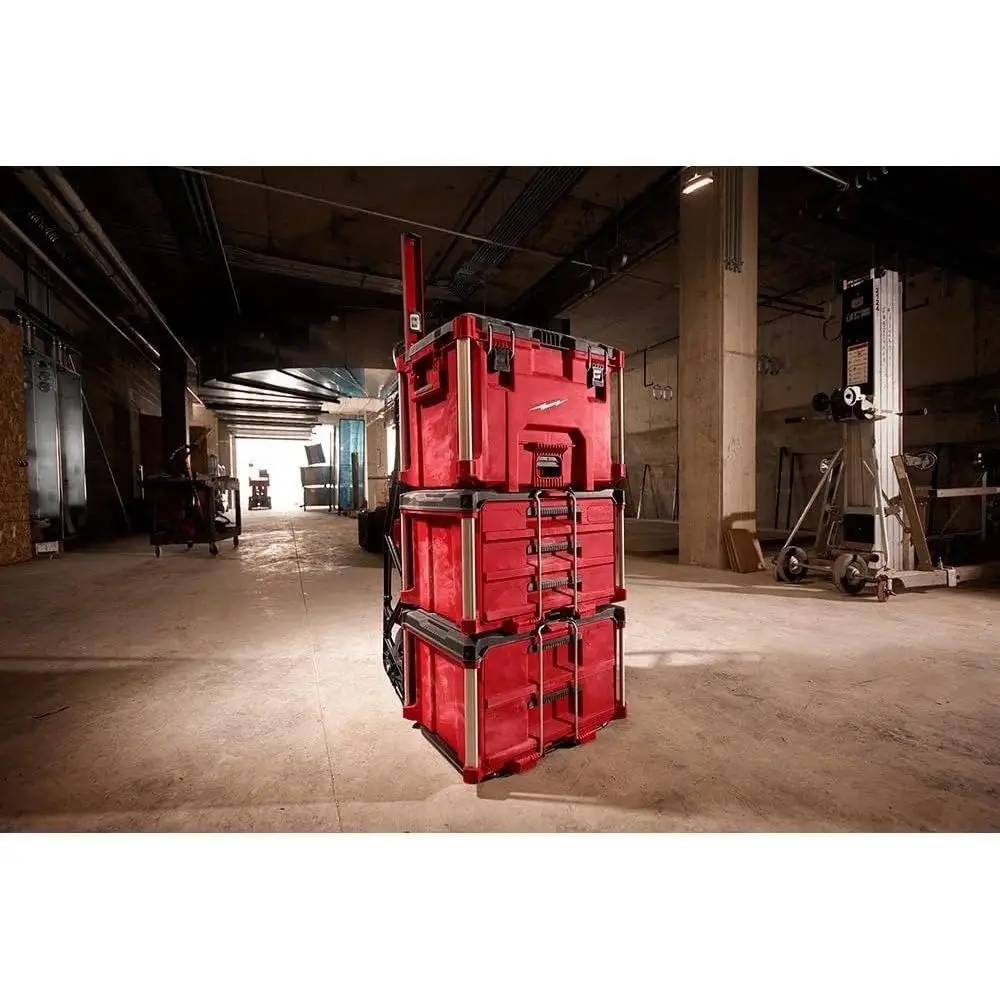Milwaukee PACKOUT 3-Drawer Toolbox | Portable 48-22-8443 System | 16.3x22.2x14.3 in - Thumbnail 6