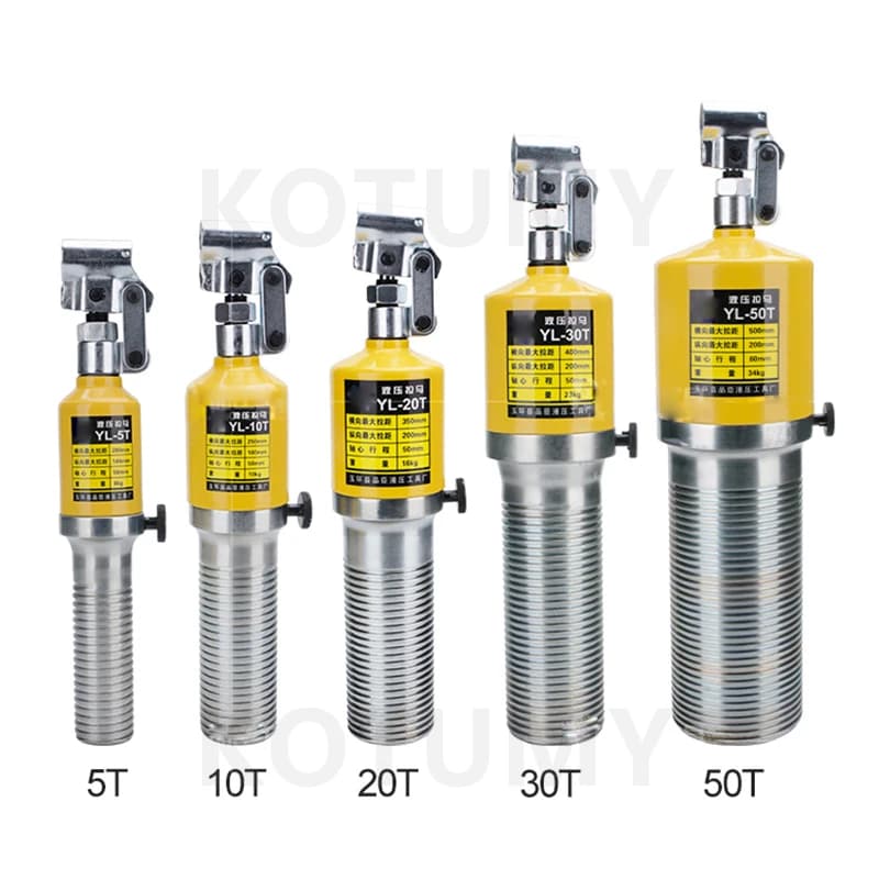 Hydraulic Bearing Puller Set | 5-15 Ton Capacity | 2 & 3 Jaw Gear Separator for Heavy-Duty Removal - Thumbnail 5