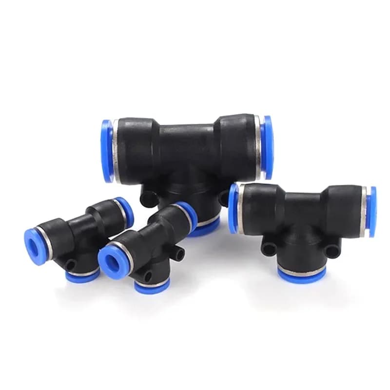 10x Pneumatic Fitting | 4-12mm Push-Fit Connector | Air Hose & Tube - Thumbnail 6