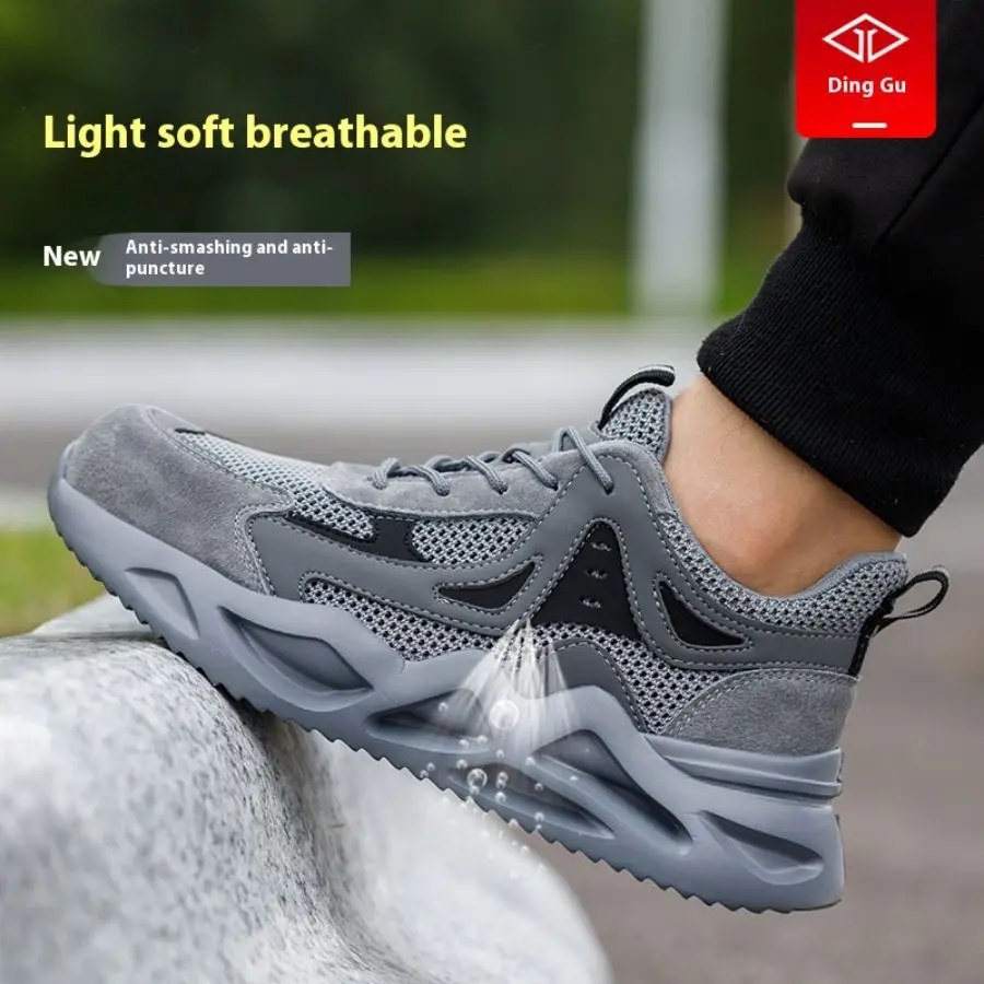 Soft-Soled Work Shoes for Men | Smash & Puncture Resistant | Comfortable Protective Footwear - Thumbnail 5