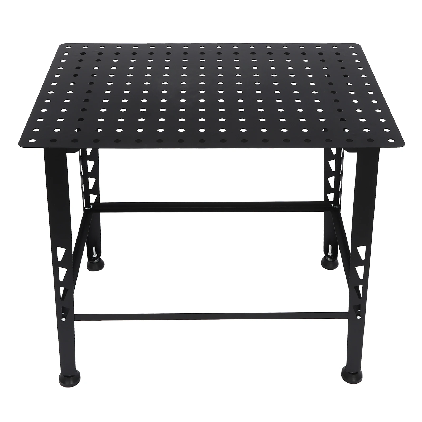 Heavy-Duty 2-Tier Welding Workbench | 600lb Capacity Steel Table | 36 x 24 Non-Slip Workstation - Thumbnail 5