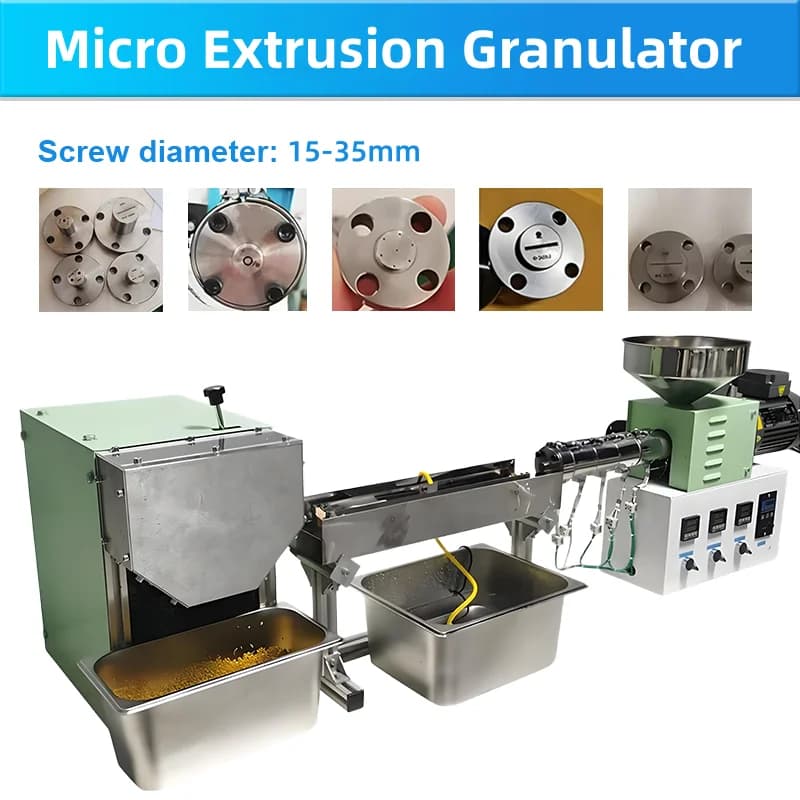Desktop Filament Extruder | 3D Printer Consumables Maker | Lab-Grade Plastic Granulator - Thumbnail 2