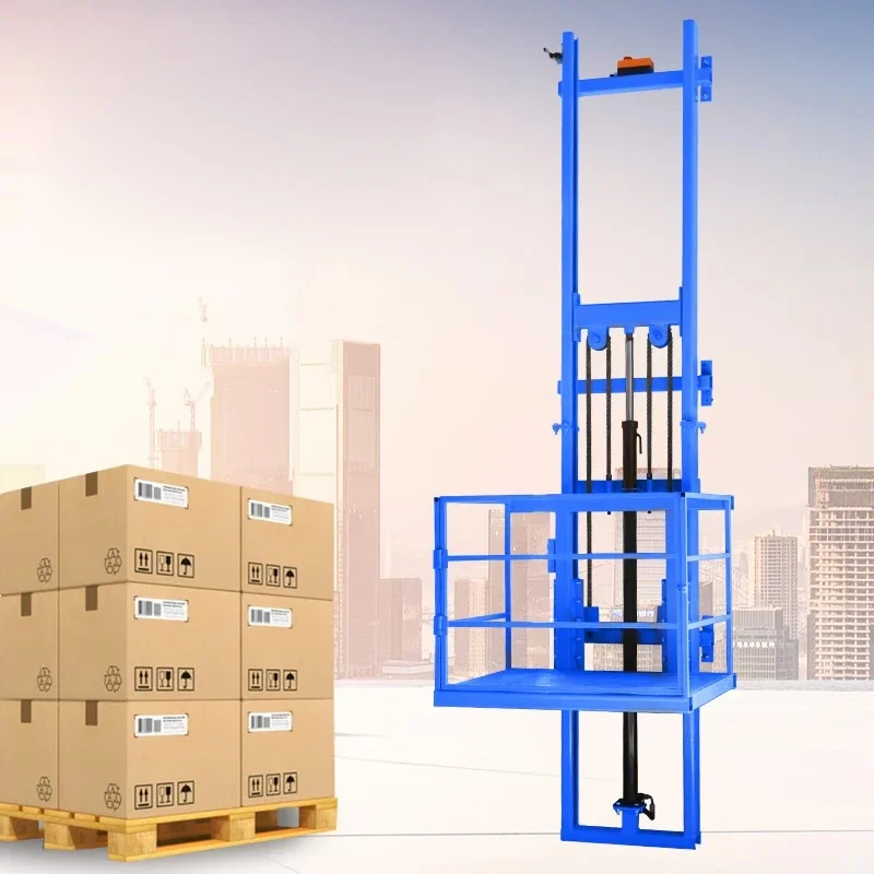 Electric Home Lift | 500kg-1000kg Capacity | Compact Hydraulic Freight Elevator - Thumbnail 2