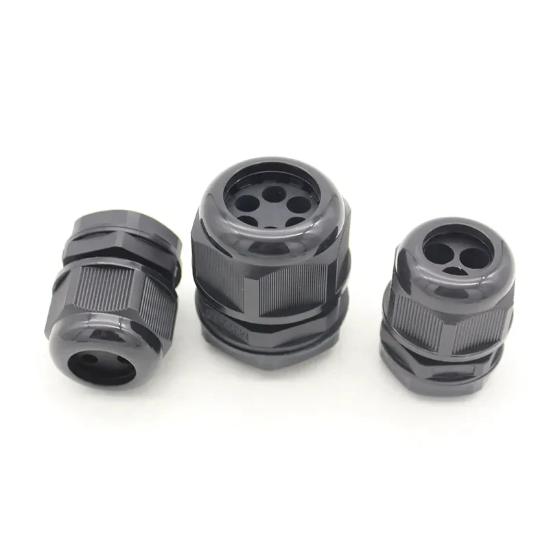 Waterproof Cable Gland Kit | Multi-Hole Nylon Inserts | Professional Cable Management - Thumbnail 3