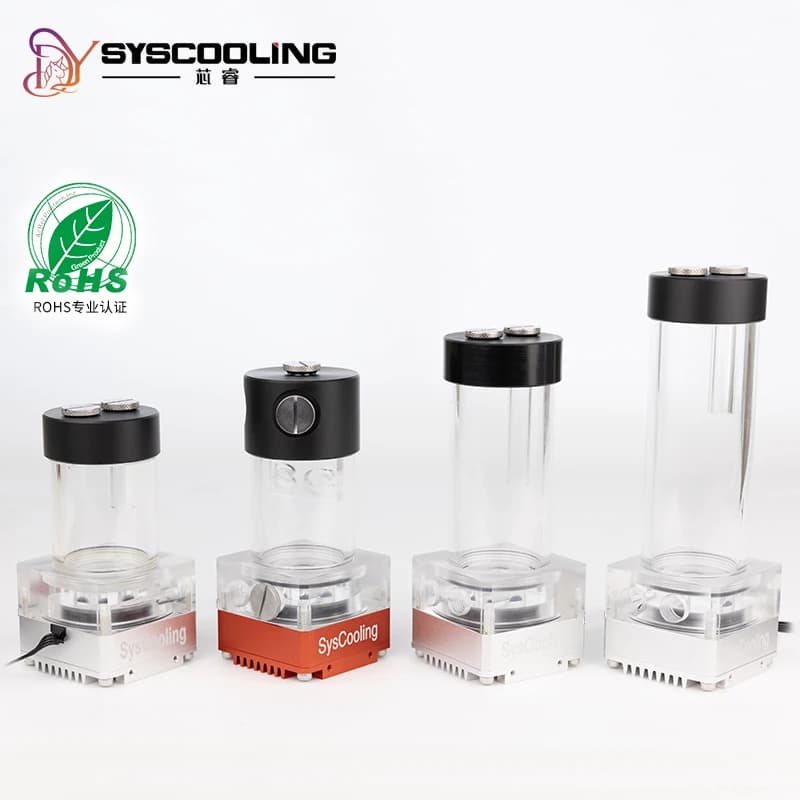 PWM Pump-Reservoir Combo | 65/100/130mm Sizes | High-Performance PC Liquid Cooling System - Thumbnail 2