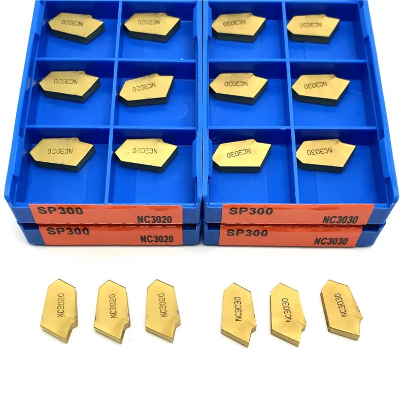 Carbide Insert | PC9030 Coated | For Metal Lathe Parting & Grooving - Thumbnail 6