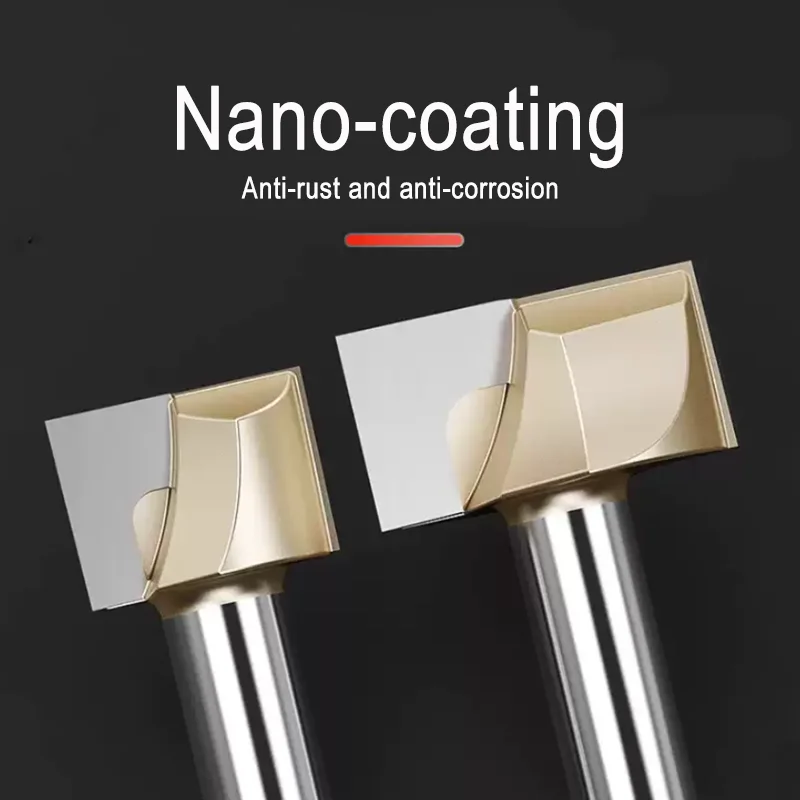 CNC Router Bit | 1/4 & 1/2 Shank | Slotting & Engraving Cutter for Wood, Acrylic, MDF - Thumbnail 5