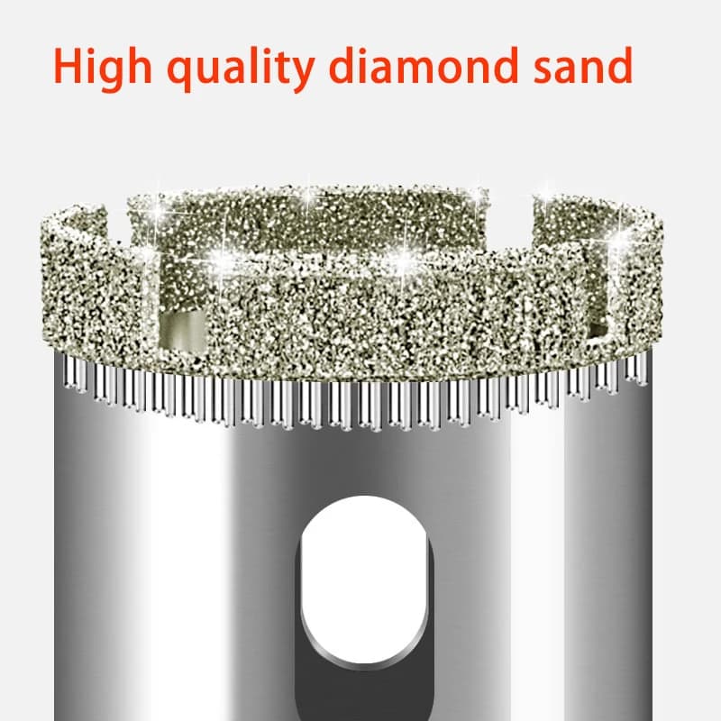 Diamond Hole Saw Set | 3-200mm Glass & Tile Drill Bits | Premium Ceramic & Granite Cutting Tools - Thumbnail 3