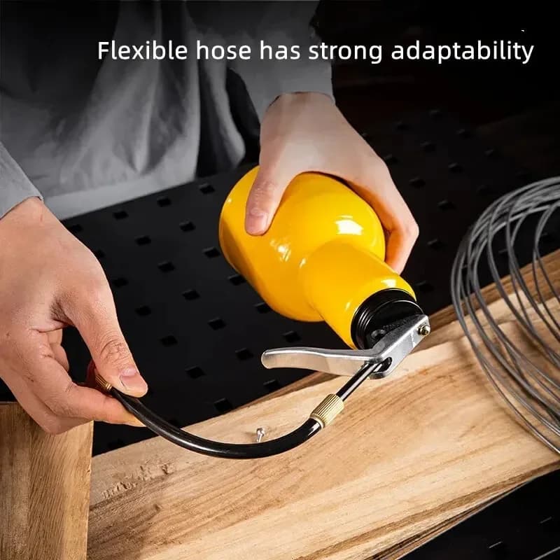 High-Pressure Oil Can | 500ml Capacity | Precision Long Nozzle & Thumb Pump for Machine Lubrication - Thumbnail 7
