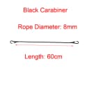 Balck 60CM Dia 8mm