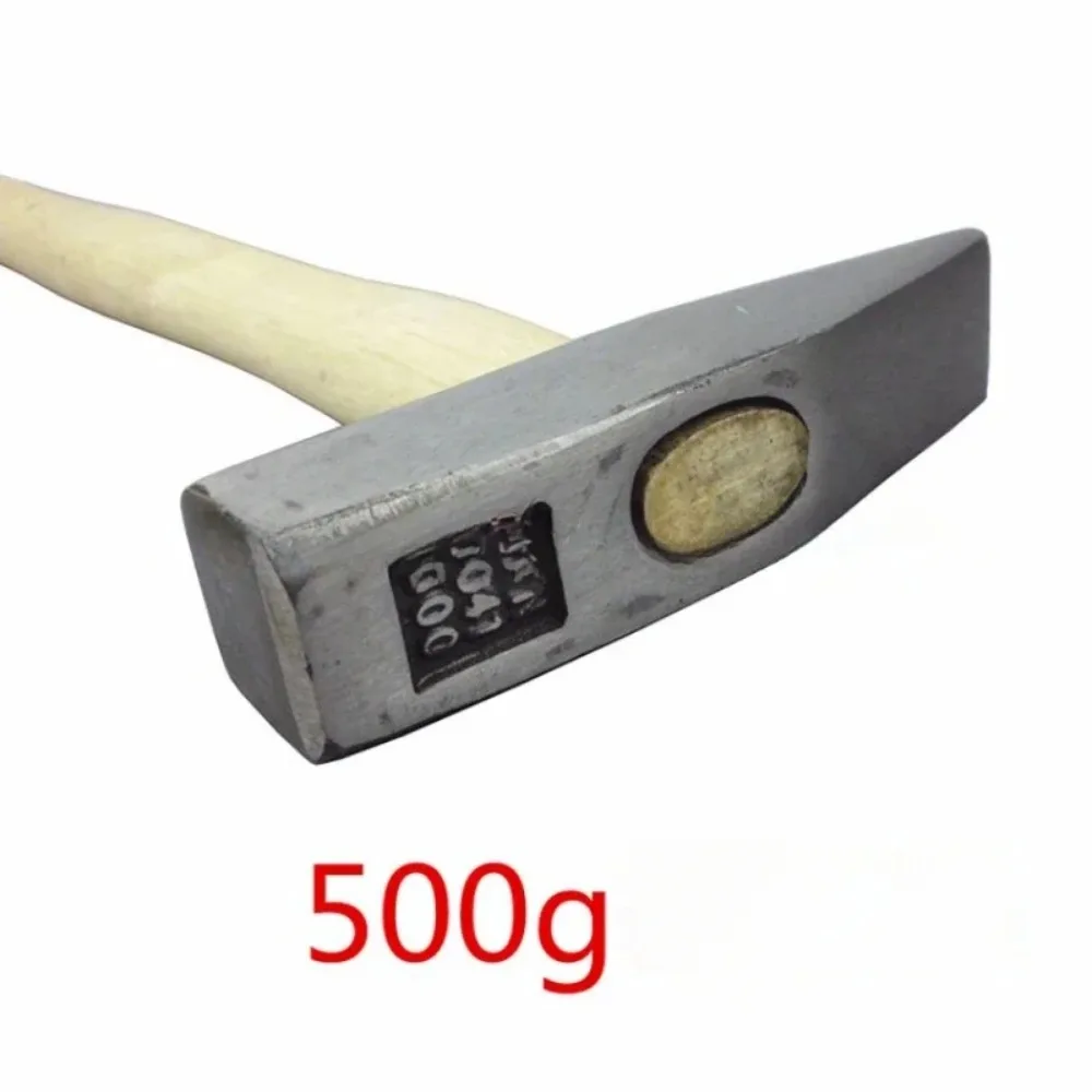Steel Camping Hammer | Solid Wood Handle & Quick-Release Head | Multifunctional Outdoor Survival Tool - Thumbnail 3