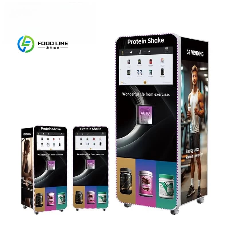 Protein Shake & Smoothie Vending Machine | Touchscreen Interface | Automated Mixing System - Thumbnail 5