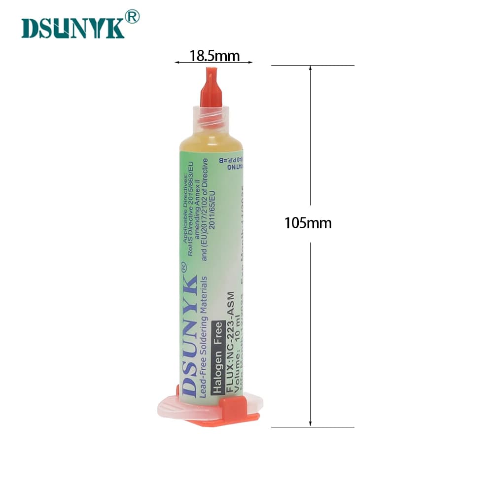 No-Clean Solder Paste | 10cc BGA & SMD Flux for PCB Repair | Precision DIY Tool - Thumbnail 3