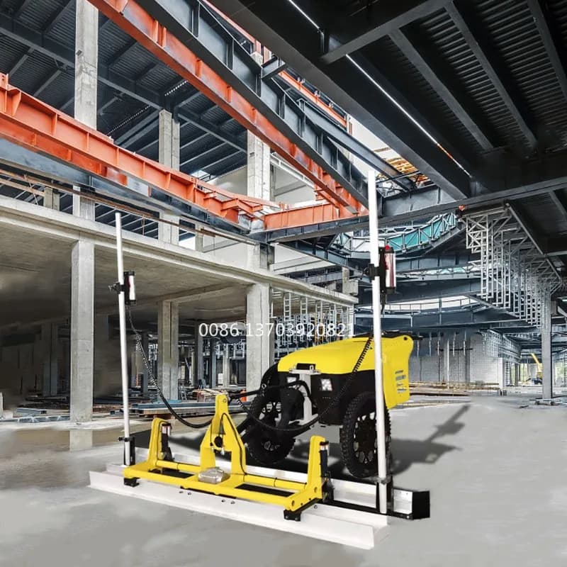 Laser Screed Machine | Automated Concrete Floor Leveling System | Ride-On Operation - Thumbnail 2
