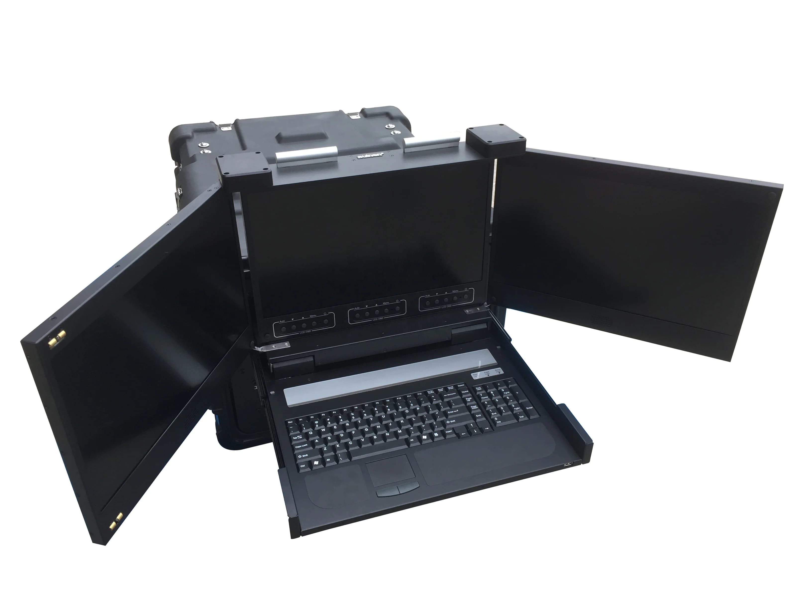 6U Shockproof Rack Case | 19-Inch Flight Server Enclosure | Heavy-Duty Protection - Thumbnail 2