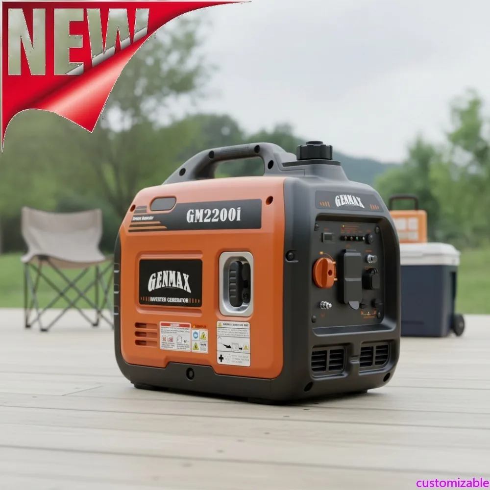 Portable Inverter Generator 2200W, Ultra Quiet & Lightweight, Eco Mode, CO Safety Shutdown for Home Backup & Camping - Thumbnail 3