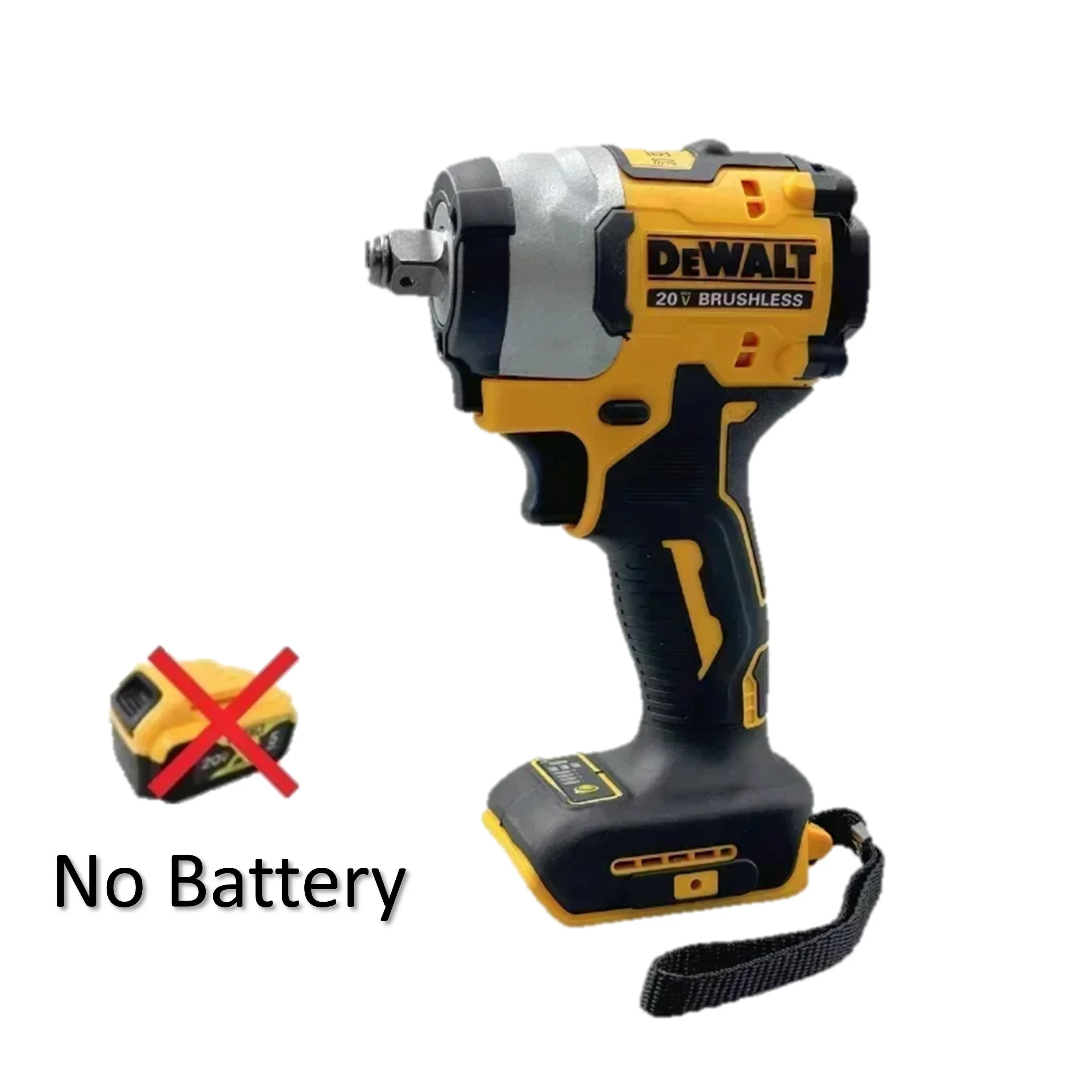DeWalt DCF922 High-Torque Cordless Impact Wrench | 1/2 Drive | 406Nm Reverse Torque - Thumbnail 6