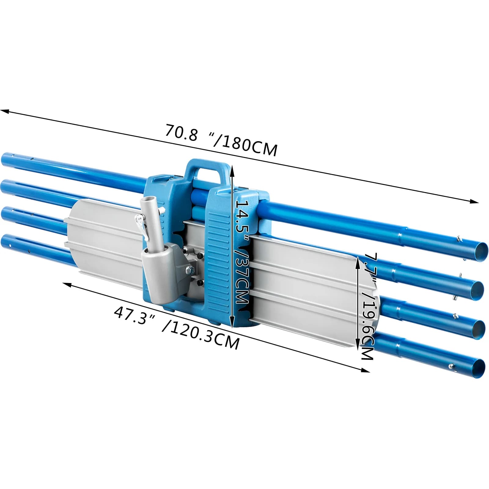 Concrete Finishing Bull Float | 1200x200mm & 1200x300mm Sizes | Heavy-Duty Cement Trowel - Thumbnail 6