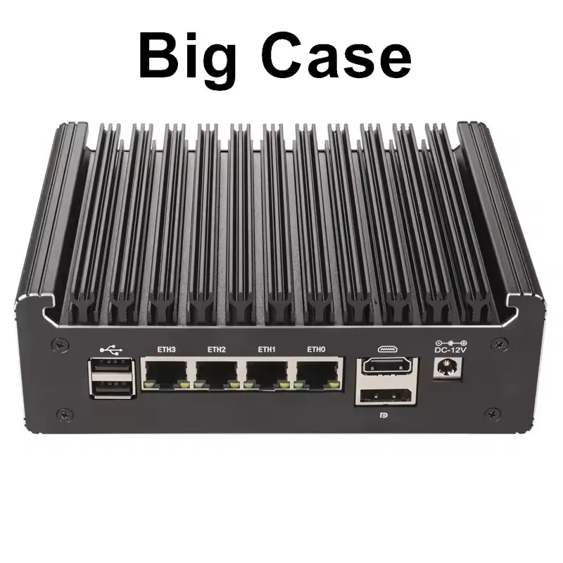 Mini PC Firewall & Home Server | Intel N150/N95 | 4x 2.5G LAN | Fanless Design - Thumbnail 3