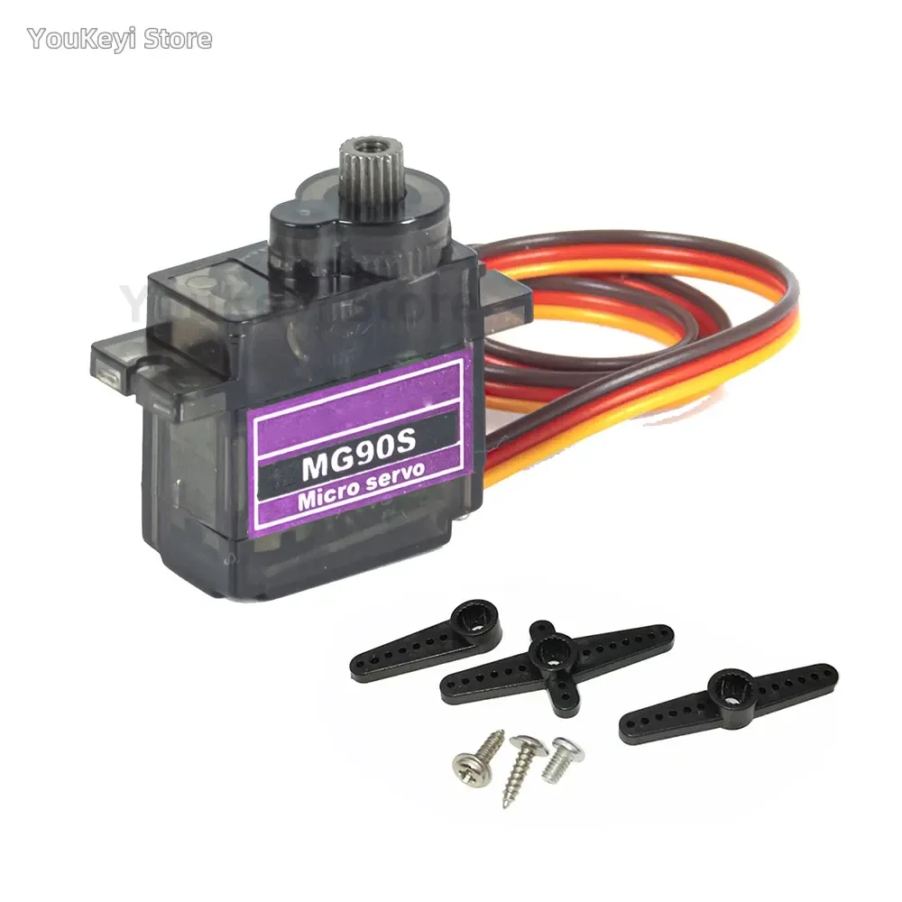 All-Metal Gear Micro Servo | 9g High-Torque | For RC Models, Robotics & DIY Projects - Thumbnail 3