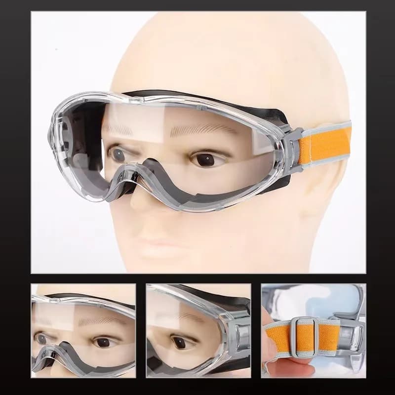 Safety Goggles | Anti-Fog & Anti-Scratch | Impact-Proof for Cycling & Mountaineering - Thumbnail 3