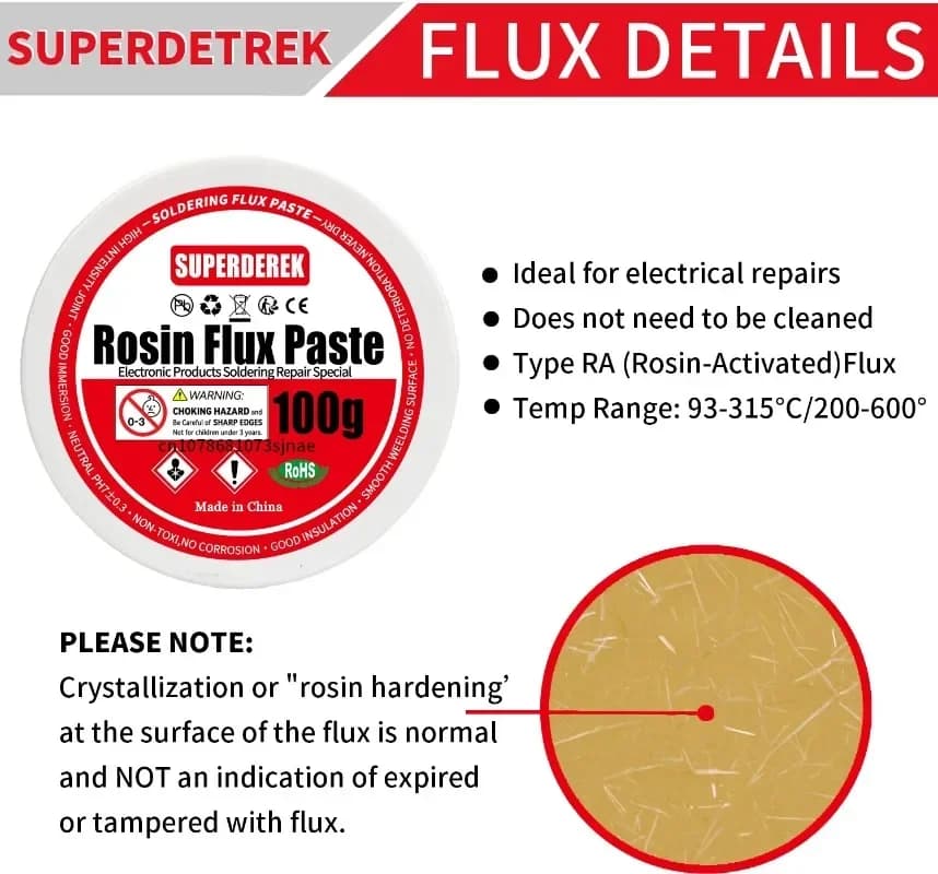 Lead-Free Solder Paste | Precision Flux for PCB & Electronics Repair - Thumbnail 2