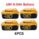 6.0AH Battery 4pcs