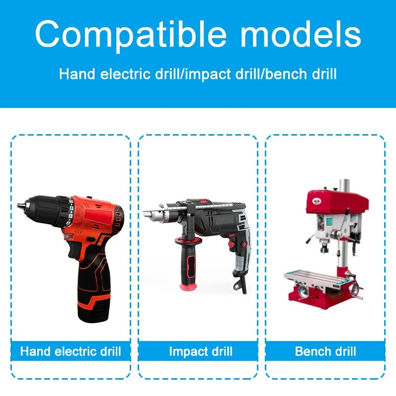 Cobalt Step Drill Bit Set | 3-13mm Hex Shank | For Stainless Steel & Hard Metals - Thumbnail 5