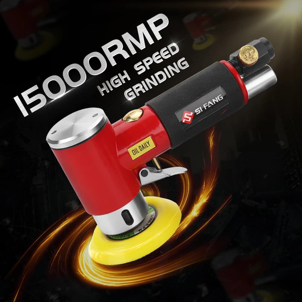 Air Sander | High-Speed Random Orbital Polisher for Automotive Detailing & Surface Prep - Thumbnail 5