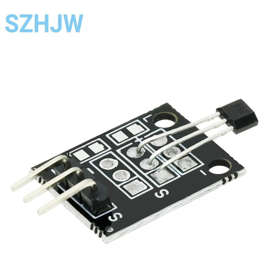 High-Sensitivity 49E Hall Effect Sensor Module | Analog Magnetic Field Detection for Arduino - Thumbnail 3