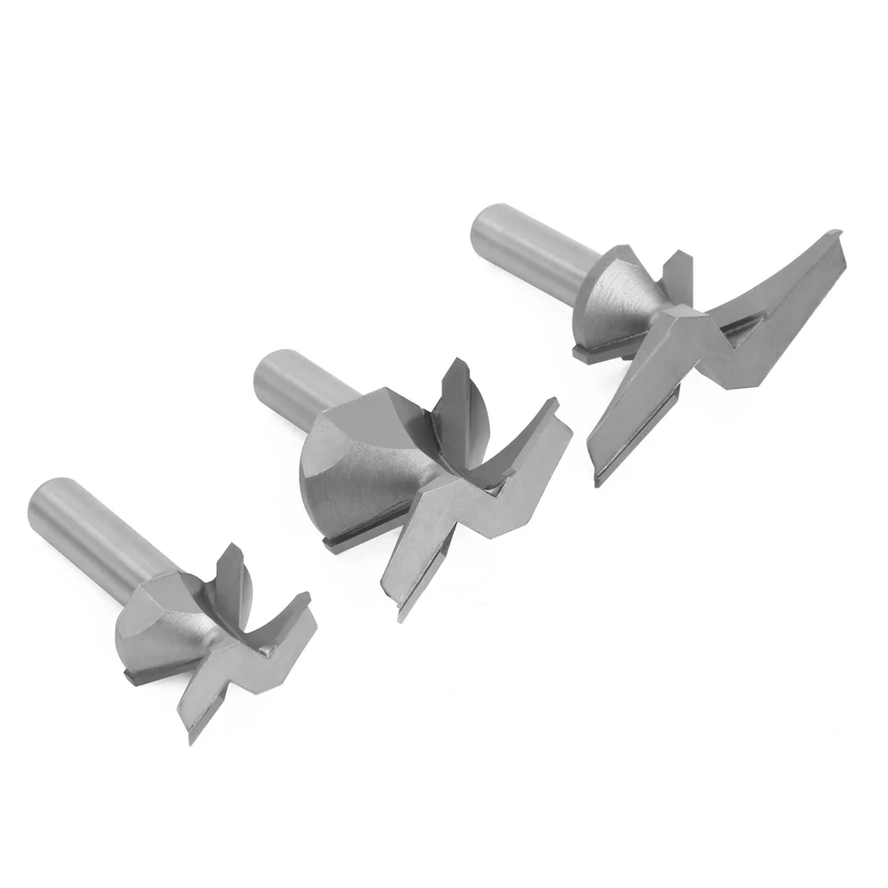 Arc Integrated Knife | 1/4 & 1/2 Inch Handle | 2 & 3 Edge Milling Cutter Tool - Thumbnail 5