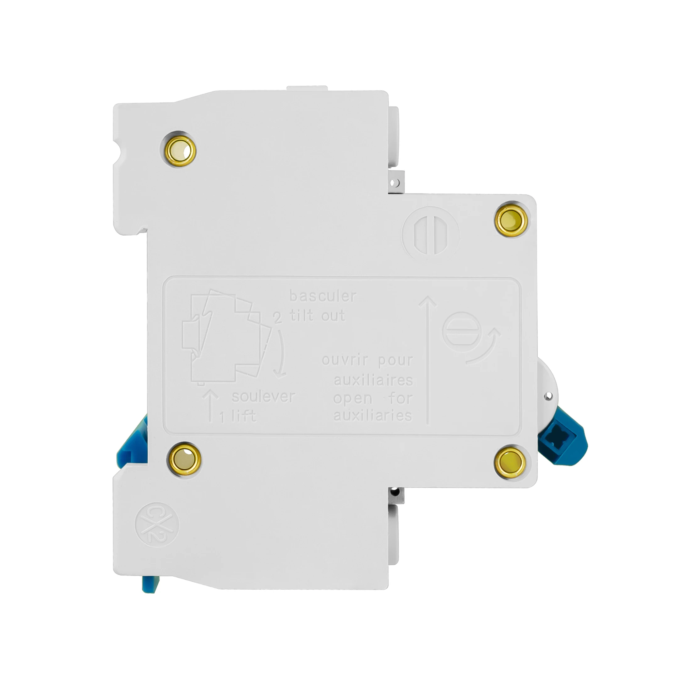 DIN Rail Mini Circuit Breaker | 2-Pole 10-63A C-Type MCB | 230V/400V Overload & Short Circuit Protection - Thumbnail 3