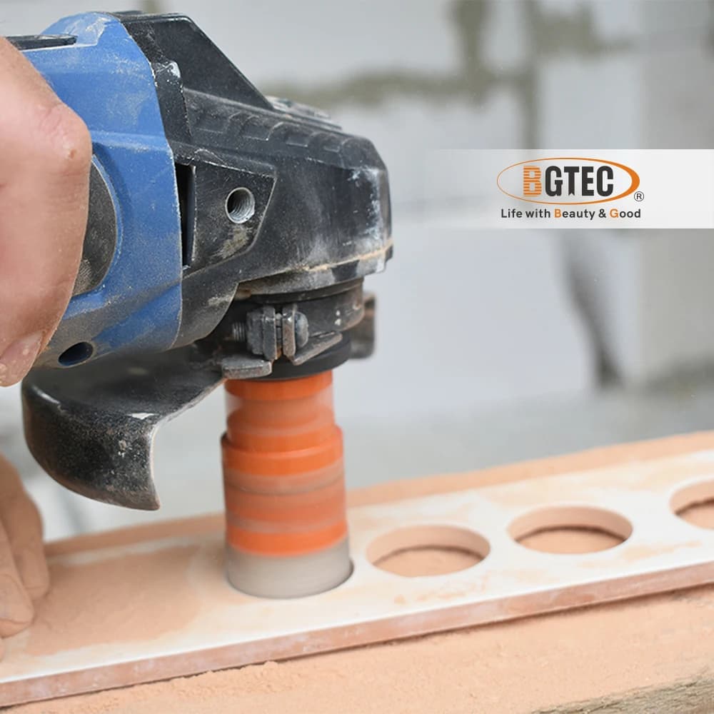 Diamond Core Drill Bit Set | M14 Thread for Porcelain & Granite | 6-110mm Hole Saw Kit - Thumbnail 3