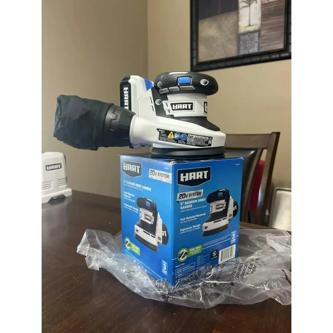 20V Cordless Random Orbit Sander | Includes Dust Bag | Battery Sold Separately - Thumbnail 6