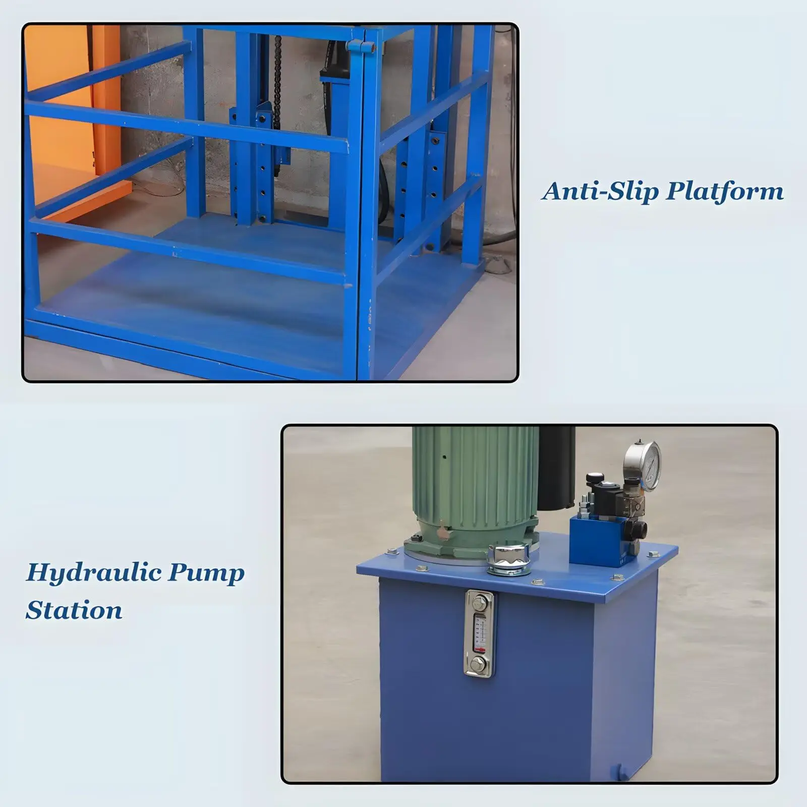 Heavy-Duty Electric Cargo Lift | Workshop & Warehouse Loading Platform | Durable Lifting Solution - Thumbnail 4