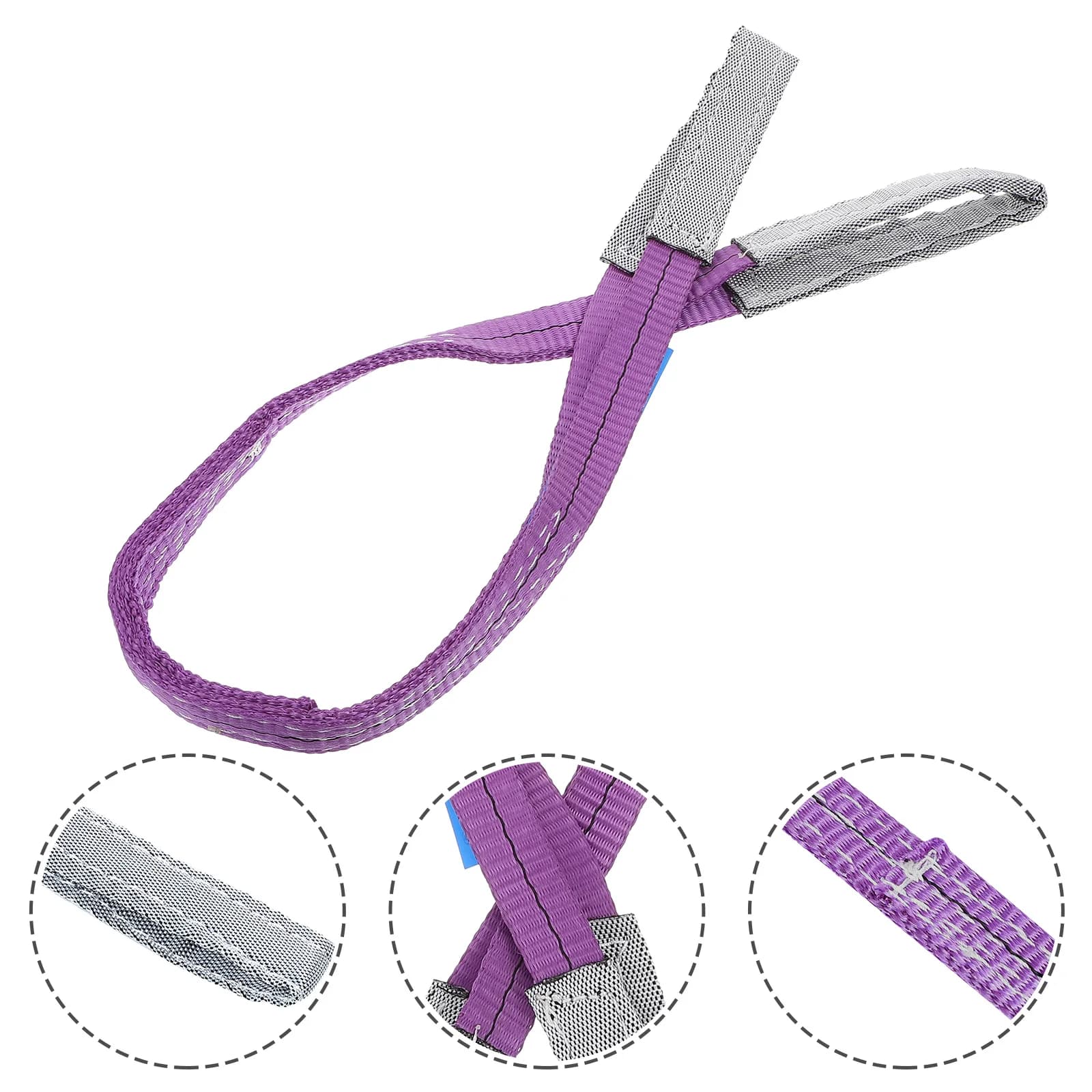 1-Ton Lifting Sling | Heavy-Duty Furniture Moving Straps | Abrasion-Resistant Webbing - Thumbnail 5