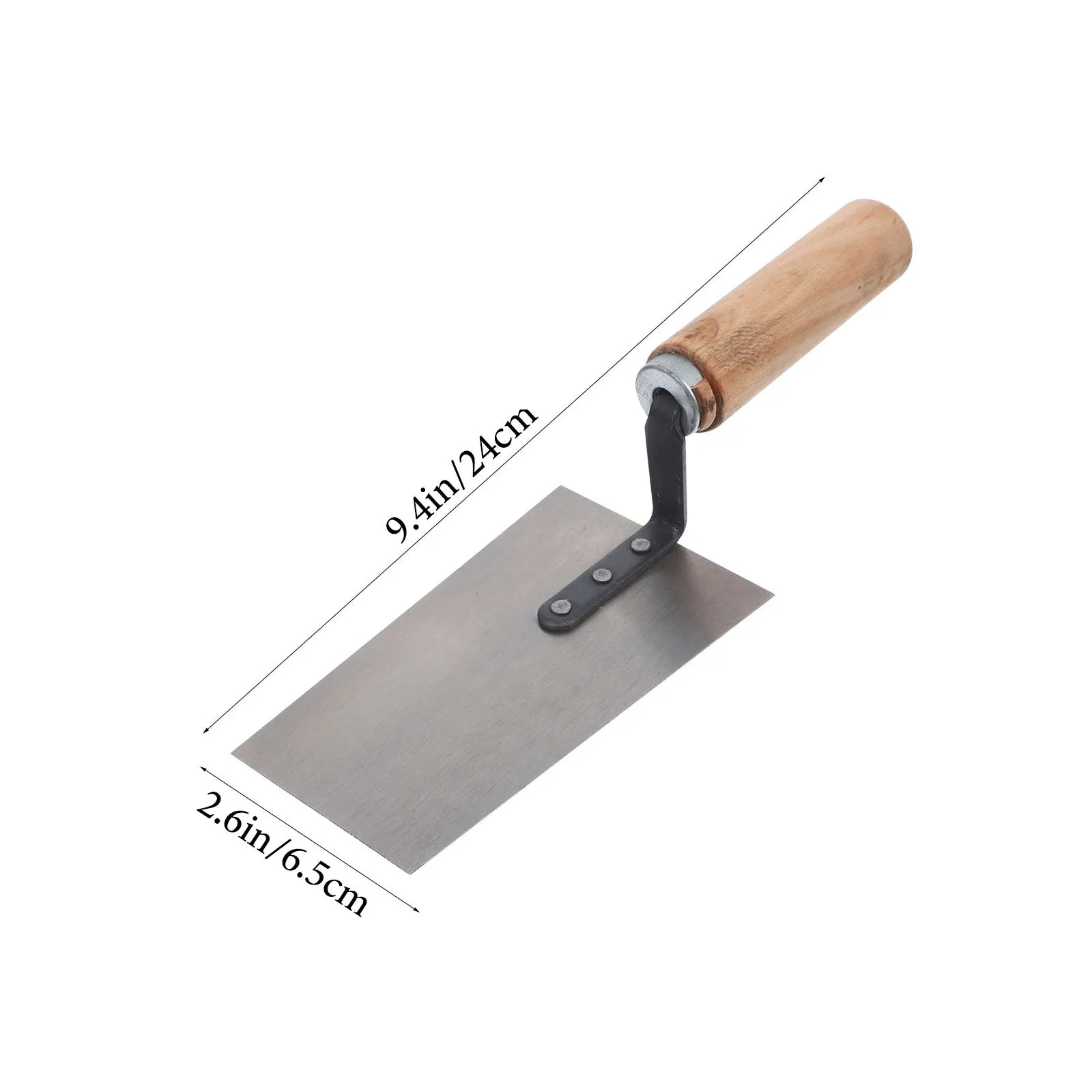 4-Piece Stainless Steel Putty Knife Set | Rust-Resistant & Ergonomic Grip - Thumbnail 5