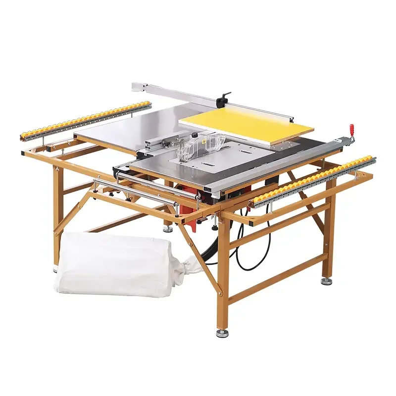 Folding Push Table for Table Saws | Precision Woodworking & Dust-Free Cutting System