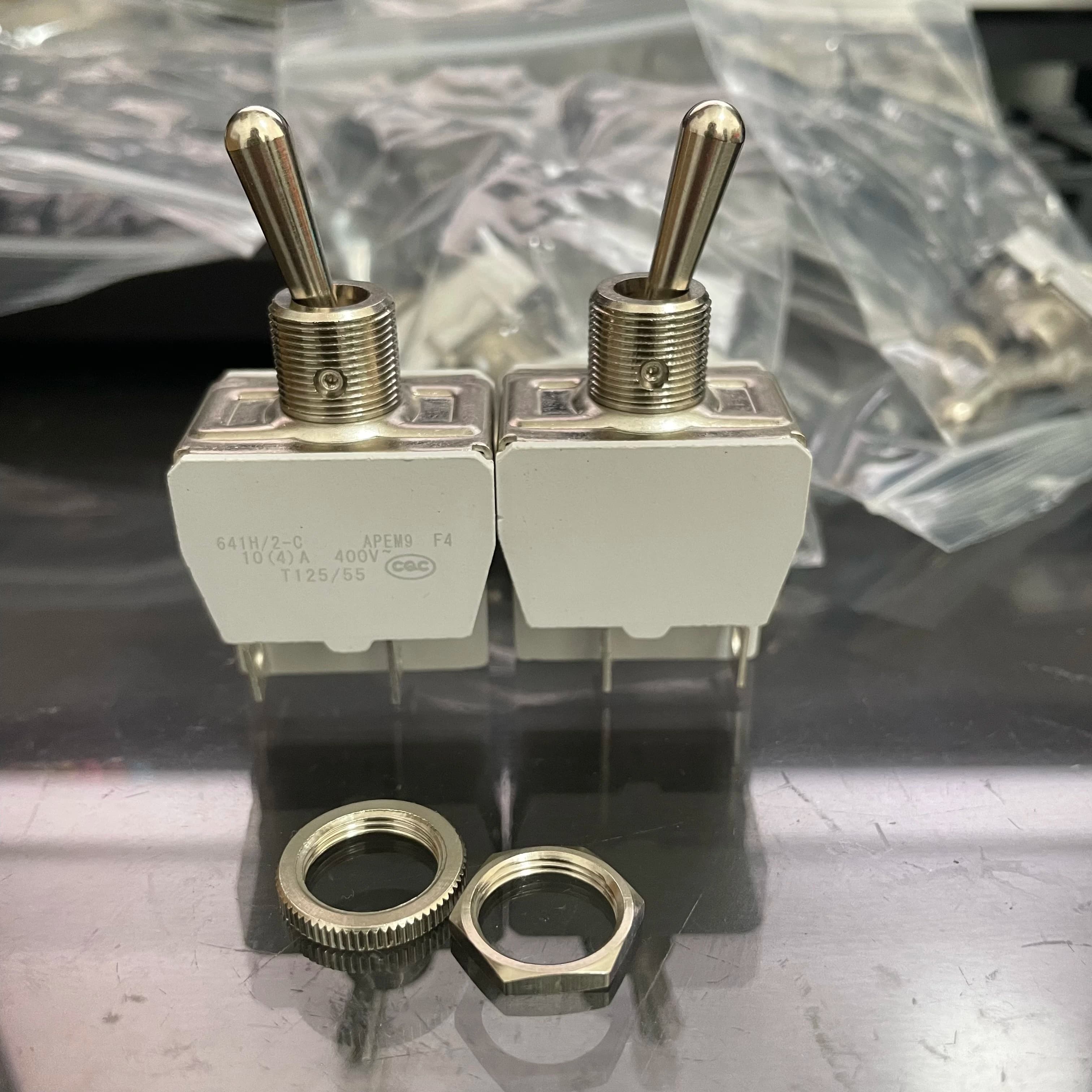 641H/2 Premium Rocker Switch | ON-OFF Self-Locking | 4-Pin Industrial Grade - Thumbnail 2