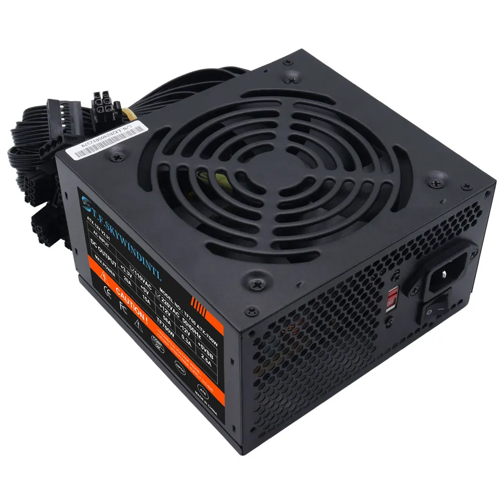 700W ATX Power Supply | Ultra-Quiet 120mm Fan | 80 Plus Certified for Gaming PCs - Thumbnail 2