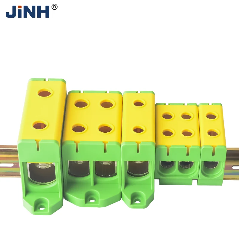 DIN Rail Terminal Block | 16mm² High-Capacity Connectors | Quick-Wire Mounting - Thumbnail 5
