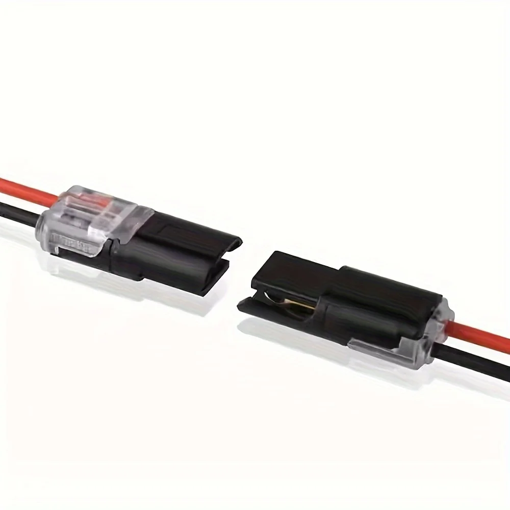 Quick-Connect LED Terminal Connectors | D2 Dual-Line Interlocking | No-Solder Installation Kit - Image 1