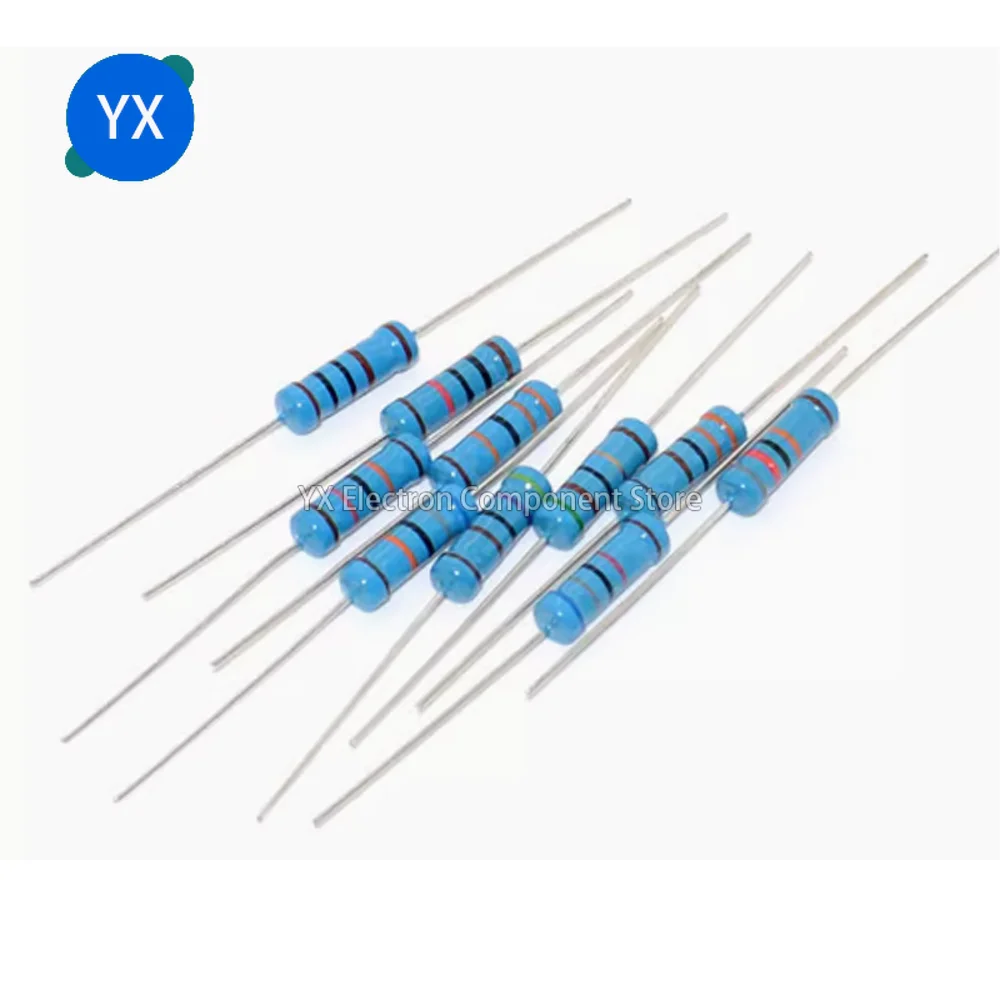 3W Metal Film Resistor Kit | 1% Tolerance | 20-Piece Assortment (0.1Ω-1MΩ) - Thumbnail 2